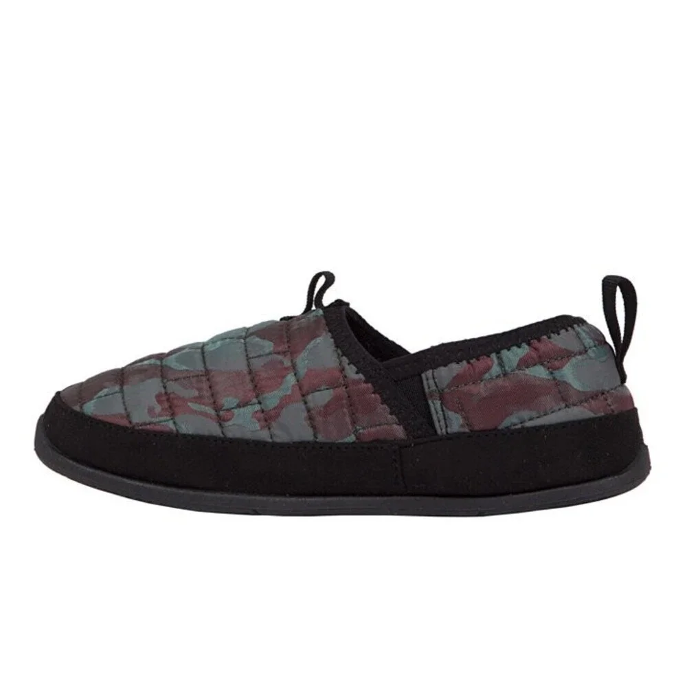 Deer Stags Lil Yuma Slippers Kids 12 Red Camo Quilted Round Toe Slip On JOBB1698